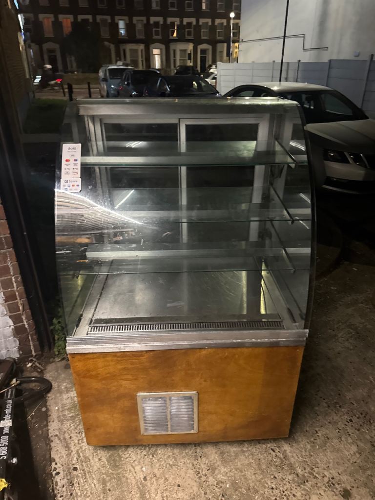 Commercial display cake fridge cafe shop restaurant takeaway 