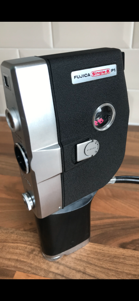 As new Fujica Single 8 P1 cine camera 