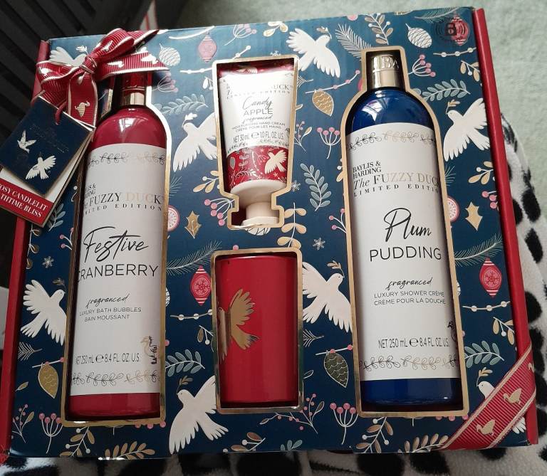 Bayliss & Harding Bath Candle etc Set