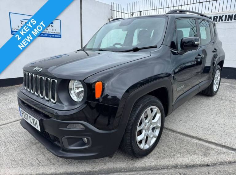 2017 17 JEEP RENEGADE 1.6 MULTIJETII LONGITUDE SUV 5DR DIESEL MANUAL EURO 6 (S/S