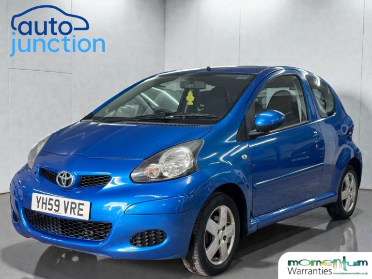 2009 Toyota AYGO 1.0 VVT-i Blue 3dr MMT HATCHBACK Petrol Automatic