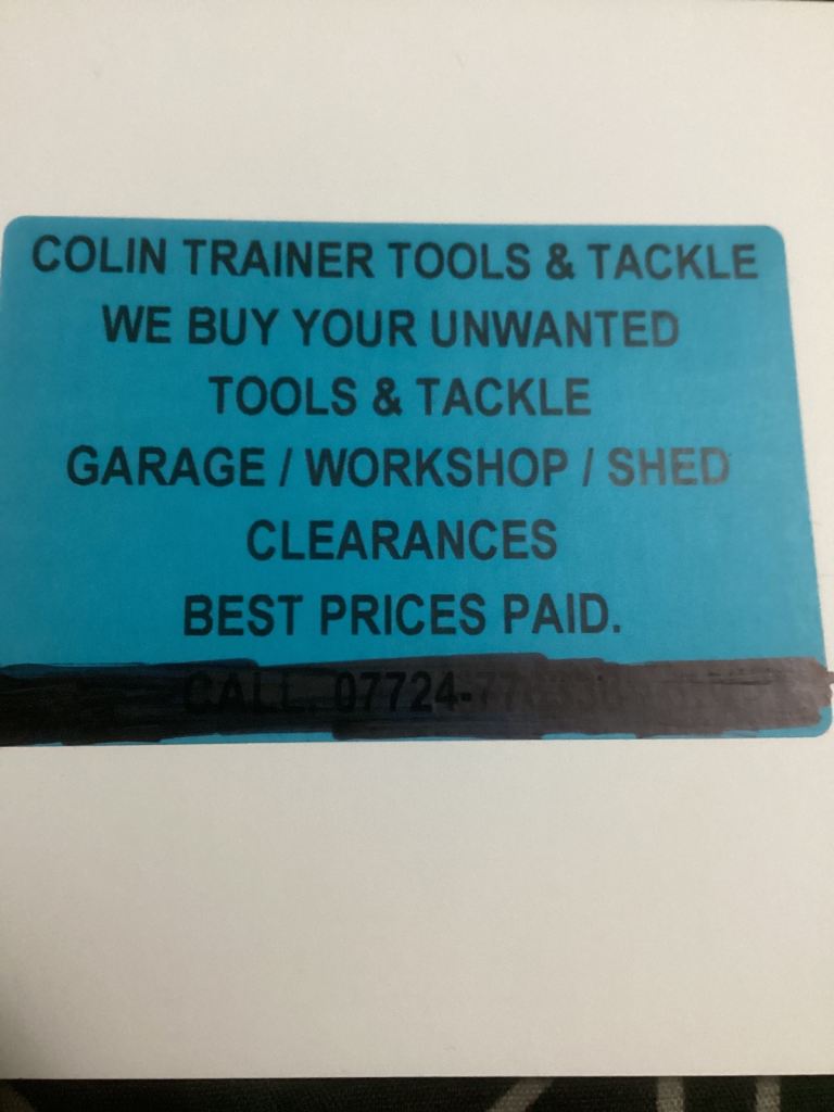 We buy your unwanted tools,best prices paid 