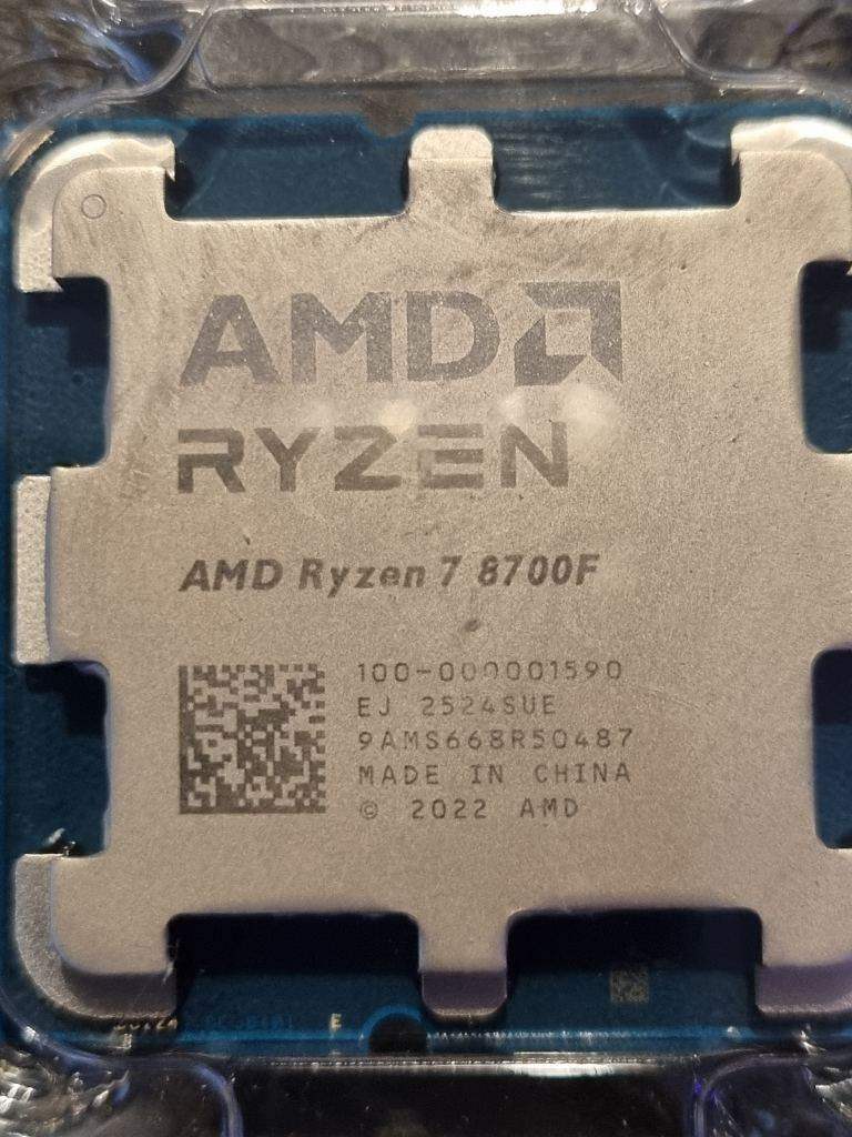 Cpu ryzen 7 8700f am5 processor amd for gaming pc desktop computer Workstation Server 