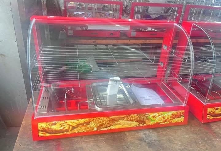 Commercial pie warmer heated display cabinet new