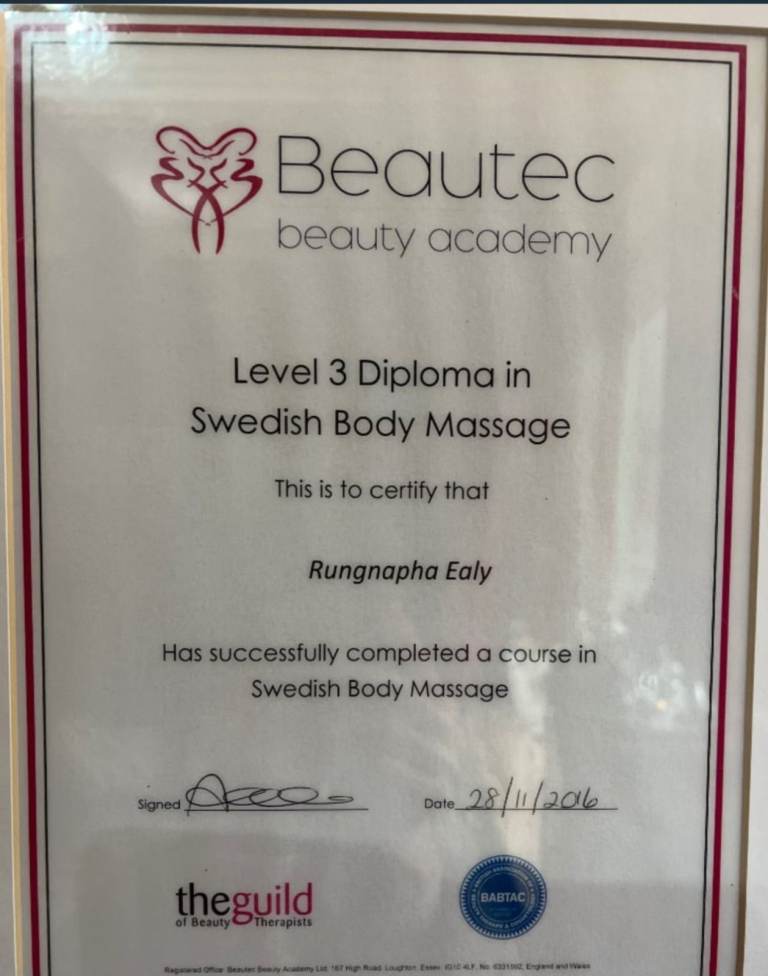 Thai deep tissue massage