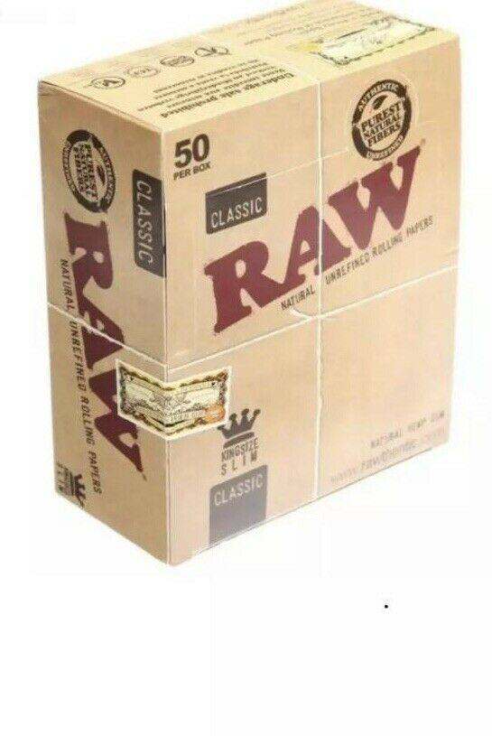 Raw rizla for sale boxes of 50 for £21
