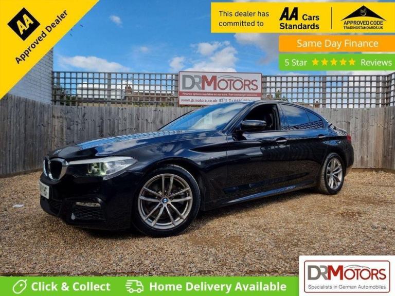 2018 BMW 5 Series 2.0 520d M Sport Saloon 4dr Diesel Auto Euro 6 (s/s) (190 ps) 