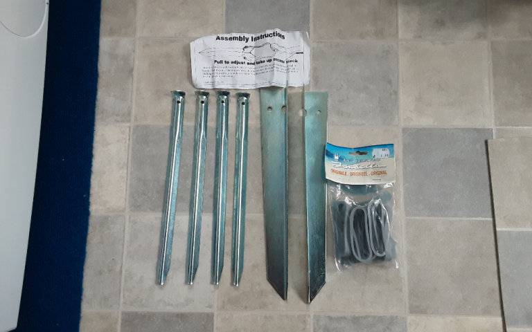 Awning Tie Down Kit For Camping/Caravan/Motorhome NEW, UNUSED