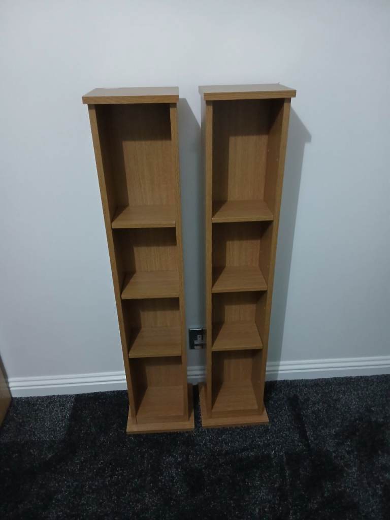 3  Tier Wooden Bookcase Shelving Display Storage Shelf Unit Wood Furniture