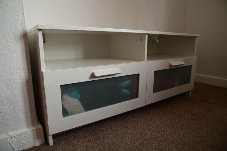 TV bench 2 drawers