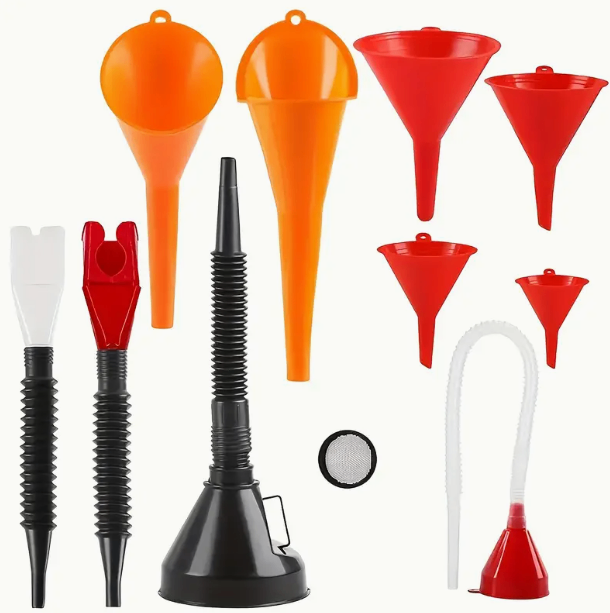 10pcs Car Funnel Set