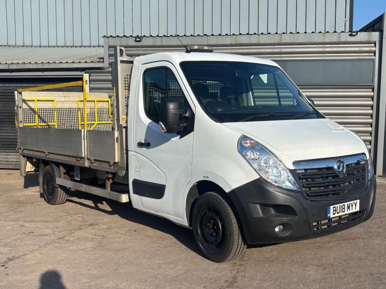 2018 Vauxhall Movano 2.3 Movano L3H1 R3500 CDTi Bi-T Dropside Diesel Manual
