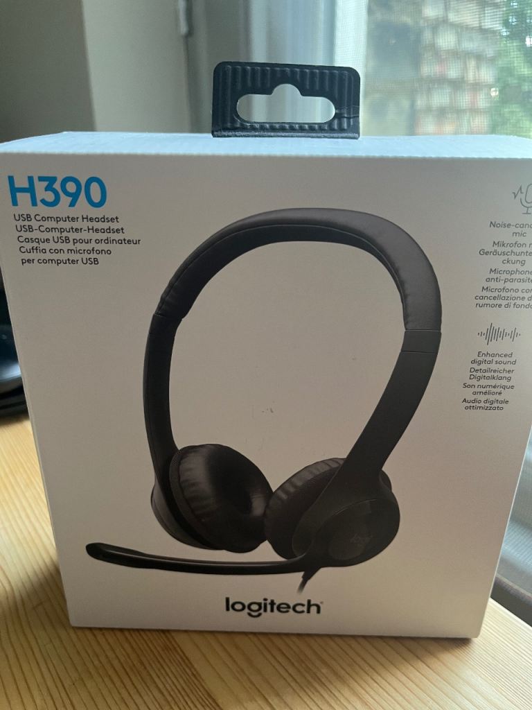 Logitech USB Computer Headset (RRP £35)– BRAND NEW