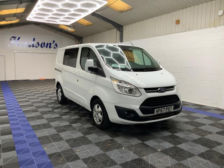 2017 Ford Transit Custom 2.0 TDCi 130ps Low Roof D/Cab Limited Van PANEL VAN Diesel Manual