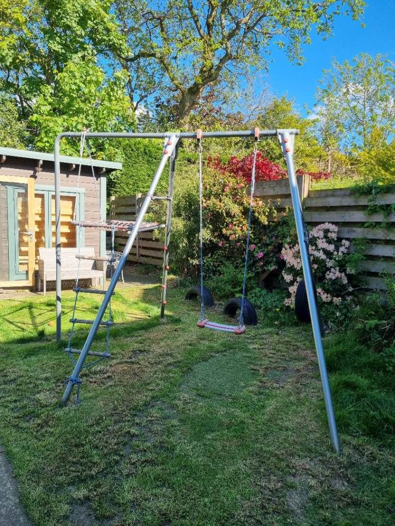 Bravetoys Stainless Swing and Climbing Frame