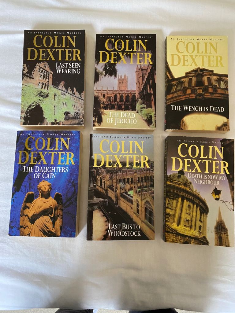 Set of Inspector Morse Mysteries by Colin Dexter