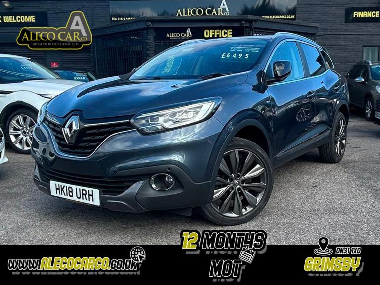 RENAULT KADJAR 1.5 Signature Nav dCi 110 Grey Manual Diesel 2018