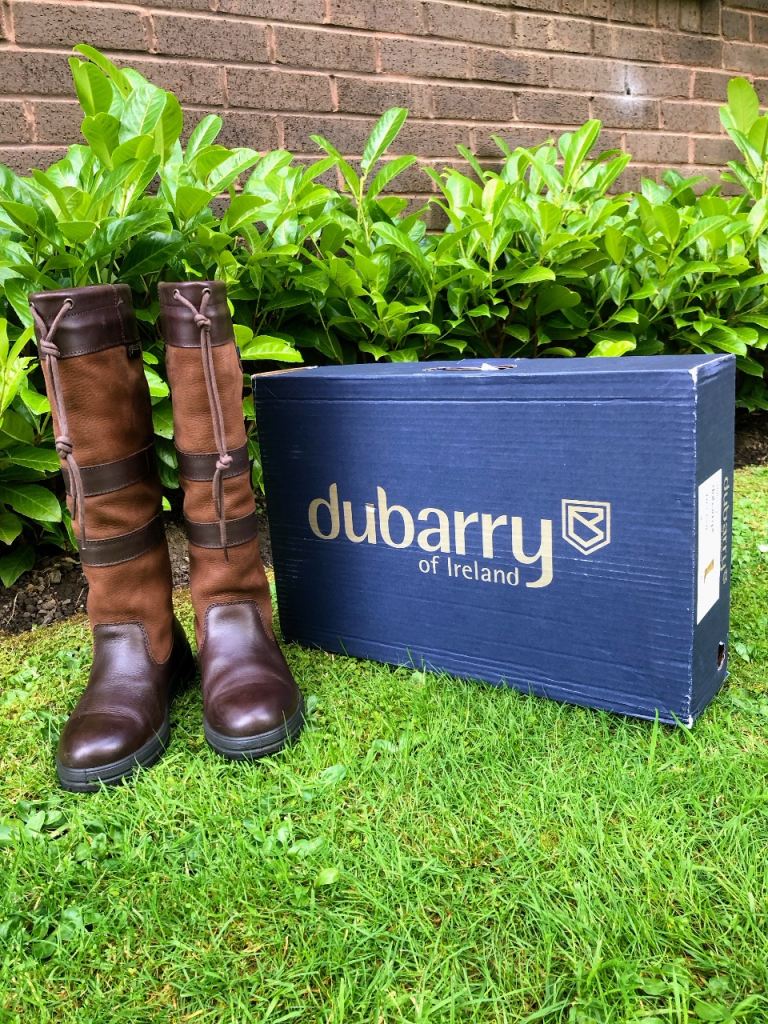Dubarry ‘ Galway ‘ boots in walnut :- size EU 36 UK 3