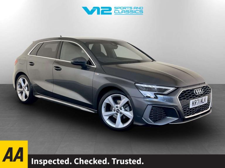 2021 Audi A3 35 TFSI S Line 5dr S Tronic HATCHBACK PETROL Automatic