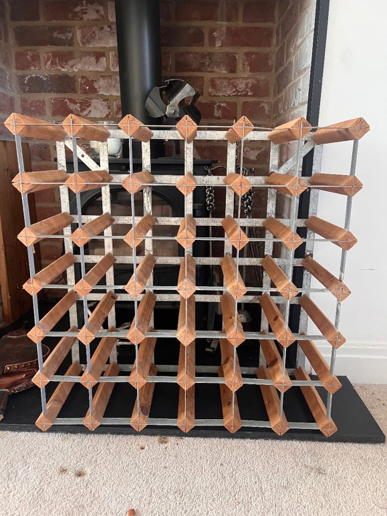 6x6 heavy duty traditional wine rack 