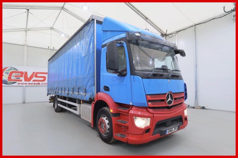 2016 (16 PLATE) Mercedes Benz Antos 1824 4x2 Euro 6 Curtainsiders