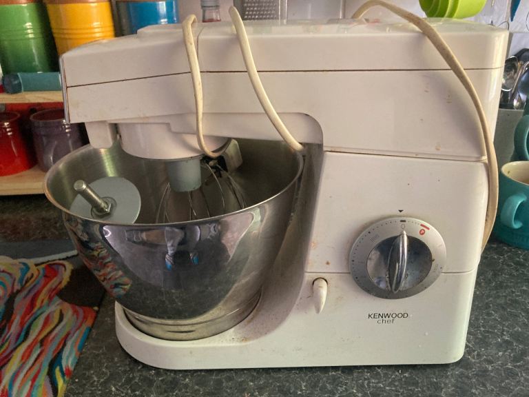 Free Kenwood Chef Food Mixer with Bowl and Attachments