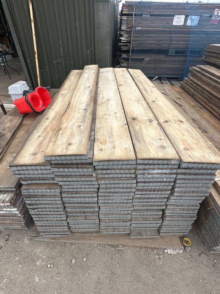 8FT 2.4m Scaffolding Boards Reclaimed Nottingham Delivery