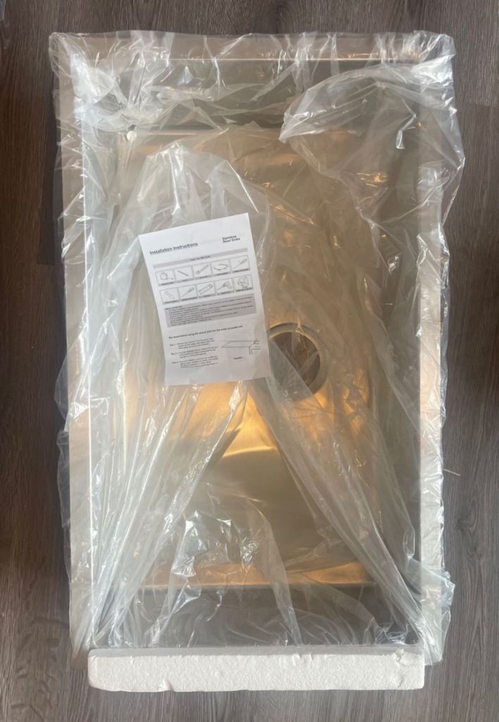 idro extra large 1.0 bowl sink stainless steel