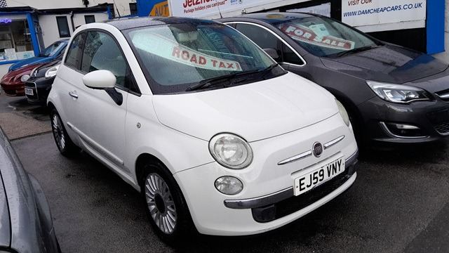 2010 Fiat 500 1.2 Lounge 3dr HATCHBACK Petrol Manual