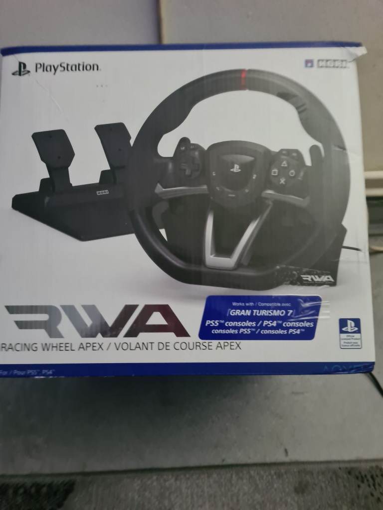 HORI RWA Racing Wheel Apex for PlayStation – As Good As New