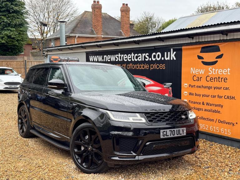 2021 Land Rover Range Rover Sport 3.0 D300 MHEV HSE Dynamic Black Auto 4WD Euro 6 (s/s) 5dr ESTAT...