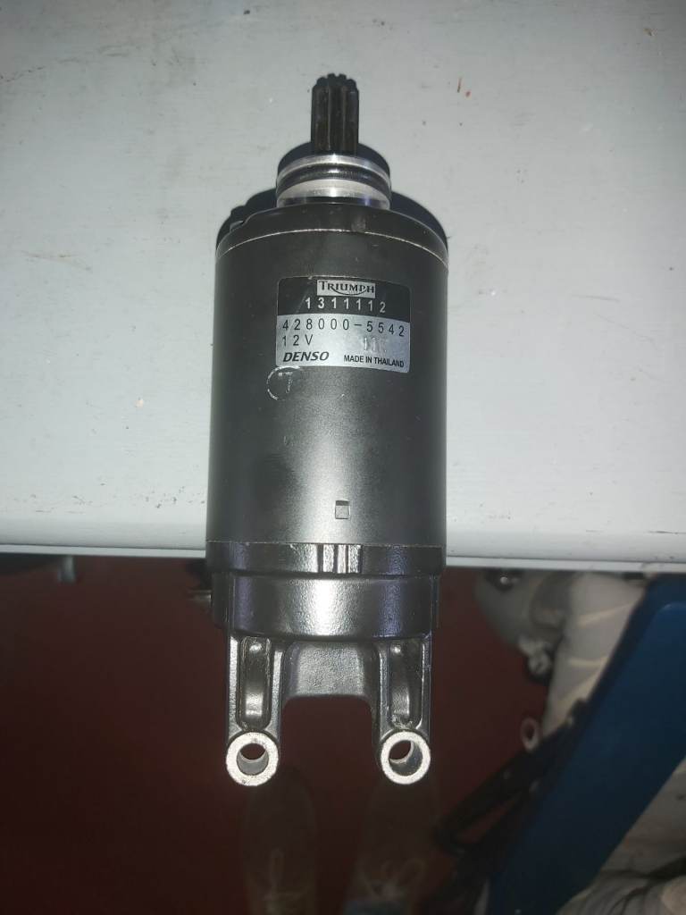 Triumph tiger 800 starter motor