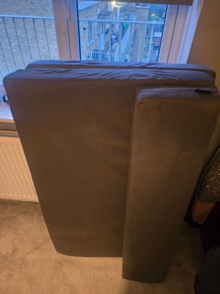 Folding mattress - grey - good condition