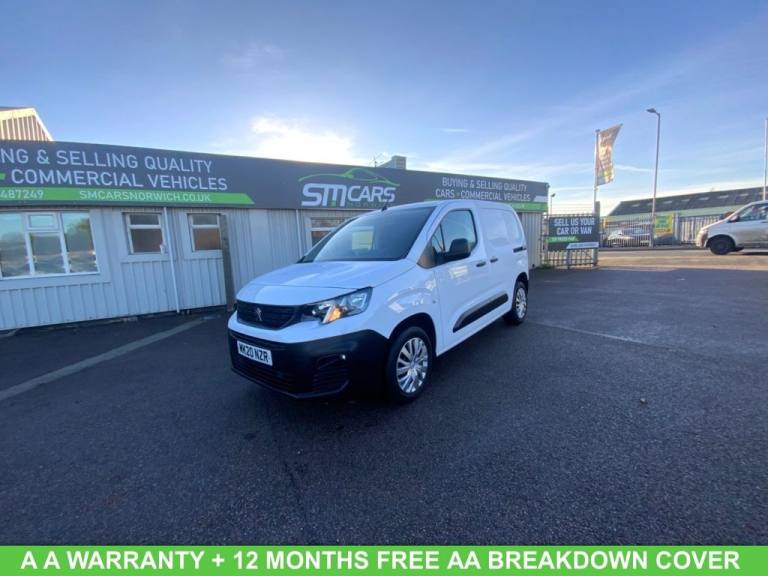 2020 Peugeot Partner 1.5 BlueHDi 1000 Professional Standard Panel Van 5dr Diesel Manual SWB Euro ...