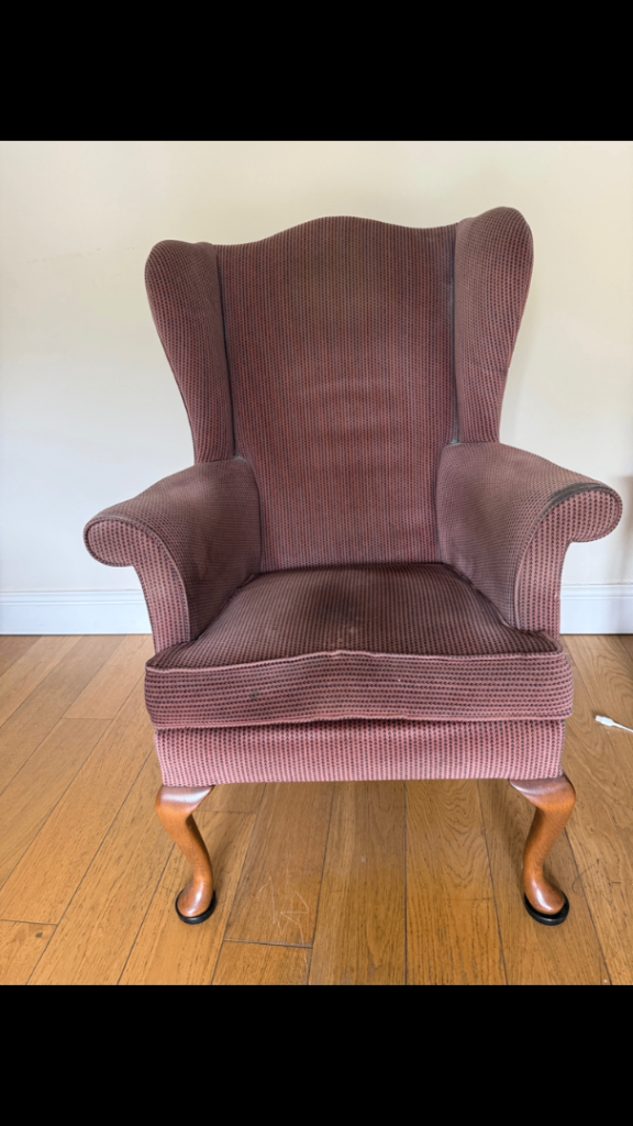 2 x High backed Armchairs ~ Take one or Both