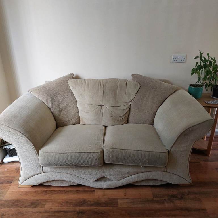 Aged 2 seater sofa. Free