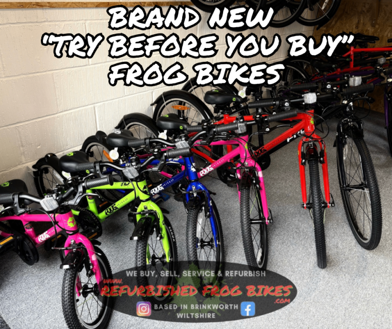 BRAND NEW FROG BIKES - £50 OFF offer + more!