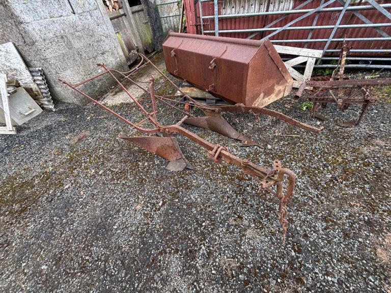 Antique horse ploughs/harrows