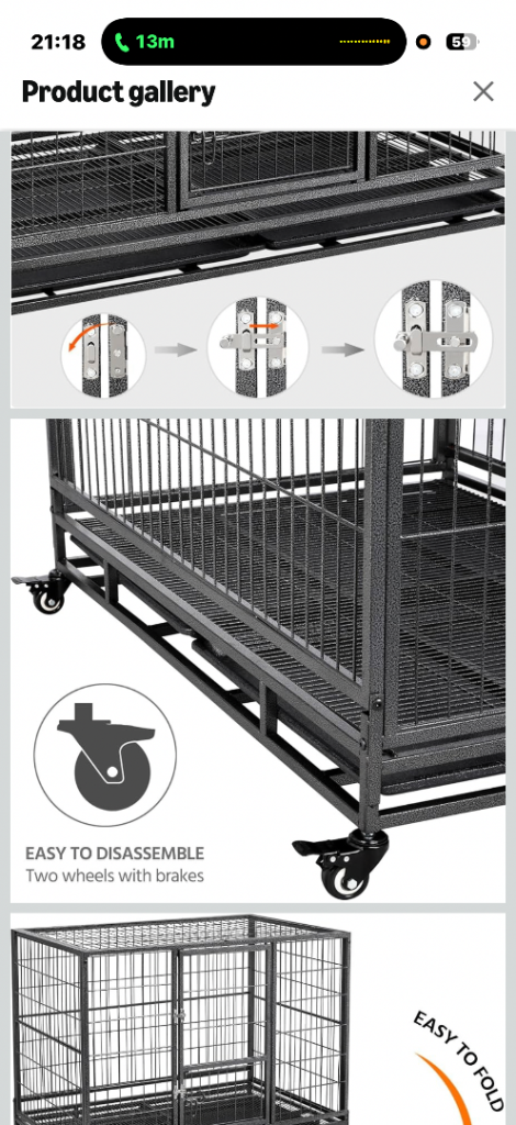 Heavy Duty Dog Cage