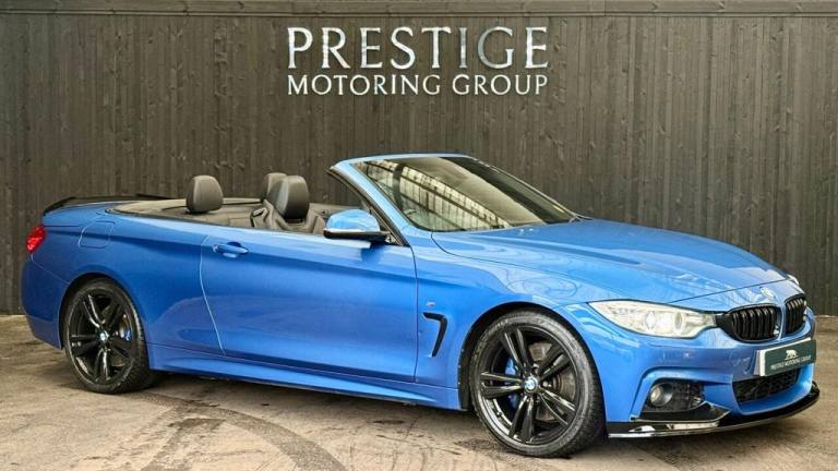 2016 BMW 4 Series 420d [190] M Sport 2dr Auto [Professional Media] CONVERTIBLE DIESEL Automatic