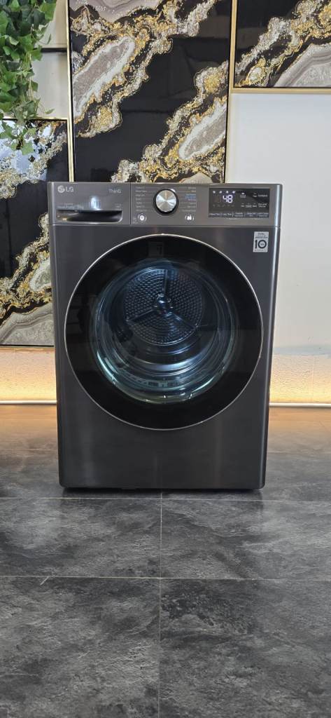 🖤 LG FDV909B Eco Hybrid Tumble Dryer 9kg A+++ Black 🖤