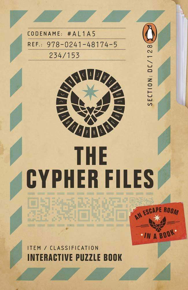 BRAND NEW UNUSED - The Cypher Files: An Escape Room… in a Book/books – post or collect