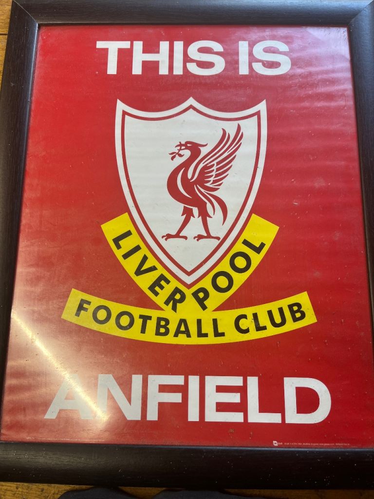 Liverpool This is Anfield framed poster
