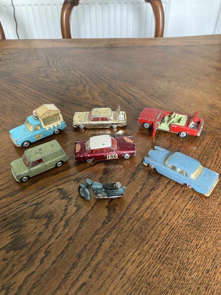 Offers,Vintage corgi toys die cast vehicles, some very rare, spares/ repairs.