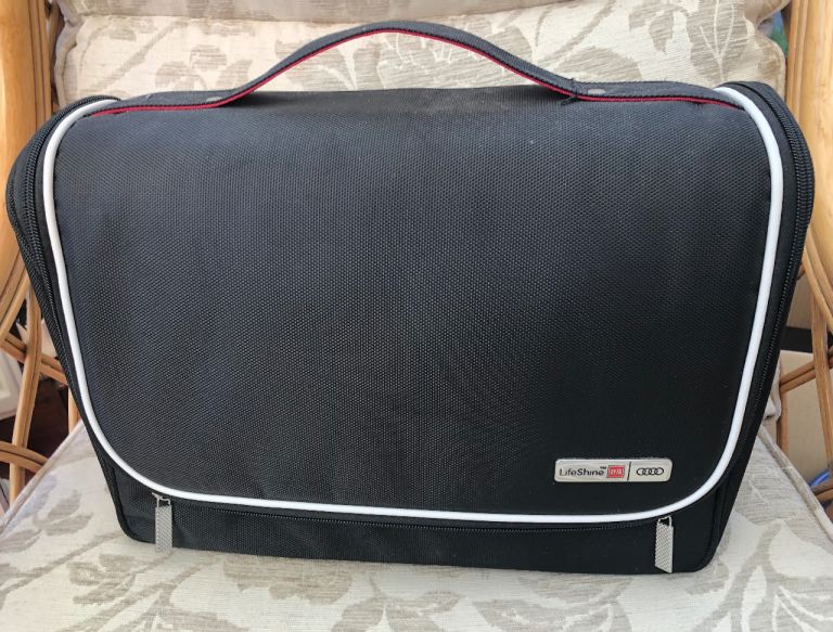 Autoglym Lifeshine Car Care Kit AUDI Logo Bag Ex Condition  Part Used see description 