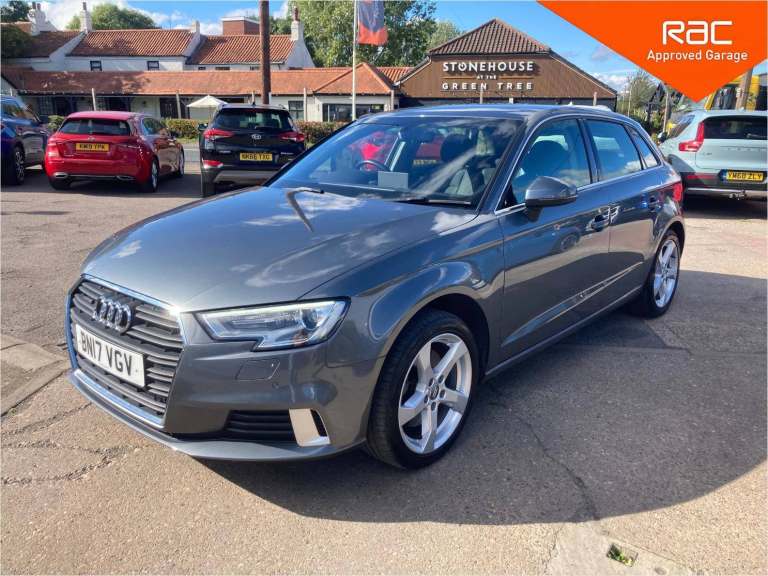 2017 Audi A3 2.0 TFSI Quattro Sport 5dr S Tronic HATCHBACK PETROL Automatic