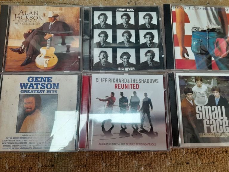 Mixture Of audio CD's