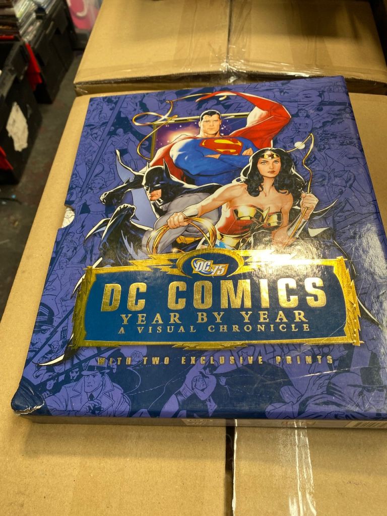 DC Comics Year by Year: A Visual Chronicle Book with Exclusive Prints