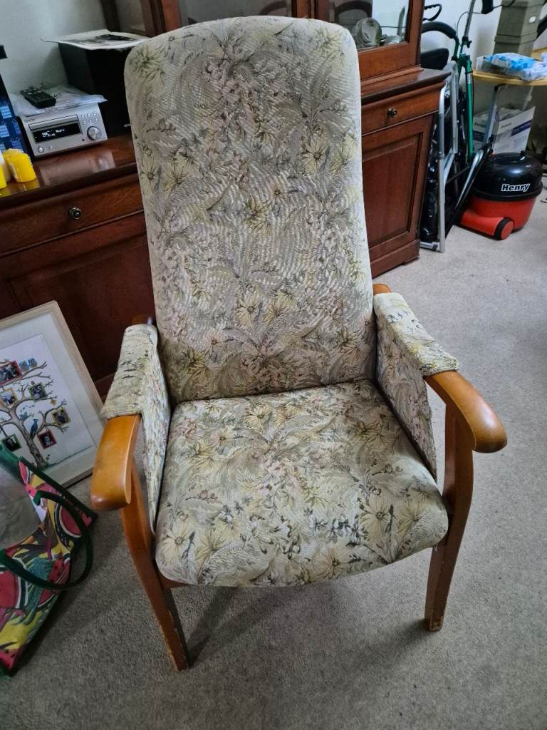 Cintique High Backed Armchair