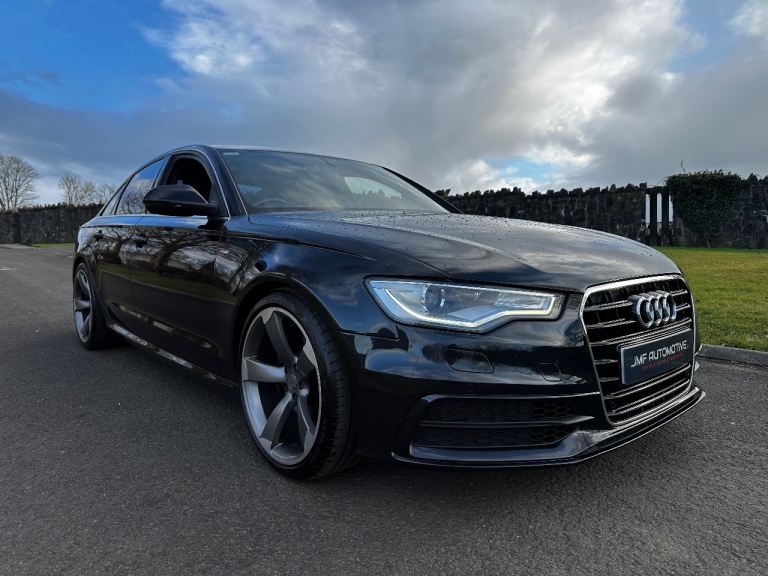Immaculate Black Audi A6 2.0TDI S LINE FSH EXCELLENT CONDITION